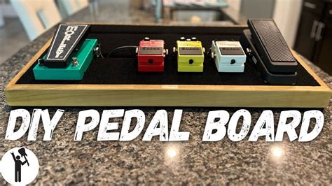 making a small pedalboard with metal brackets|diy sound pedalboard.